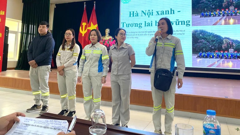 Phường Giảng Võ đẩy mạnh tuyên truyền phân loại rác tại nguồn - ảnh 2