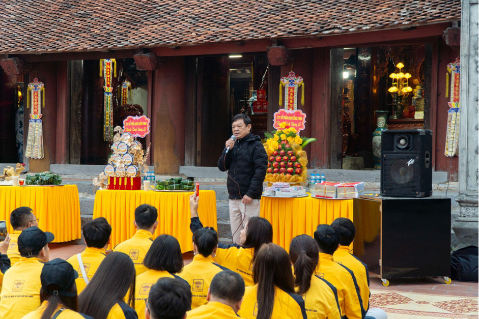 Lễ tạ nguồn tại Chùa Đại Bi trong khuôn khổ Ngày hội Chợ Viềng Food 2025 - ảnh 3
