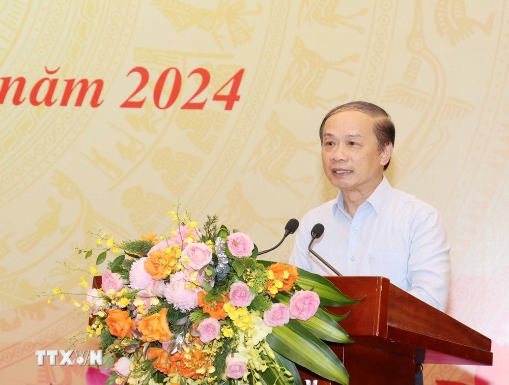 Tạo thống nhất nhận thức, quyết tâm và hành động thực hiện thắng lợi Nghị quyết Đại hội XIV - ảnh 1