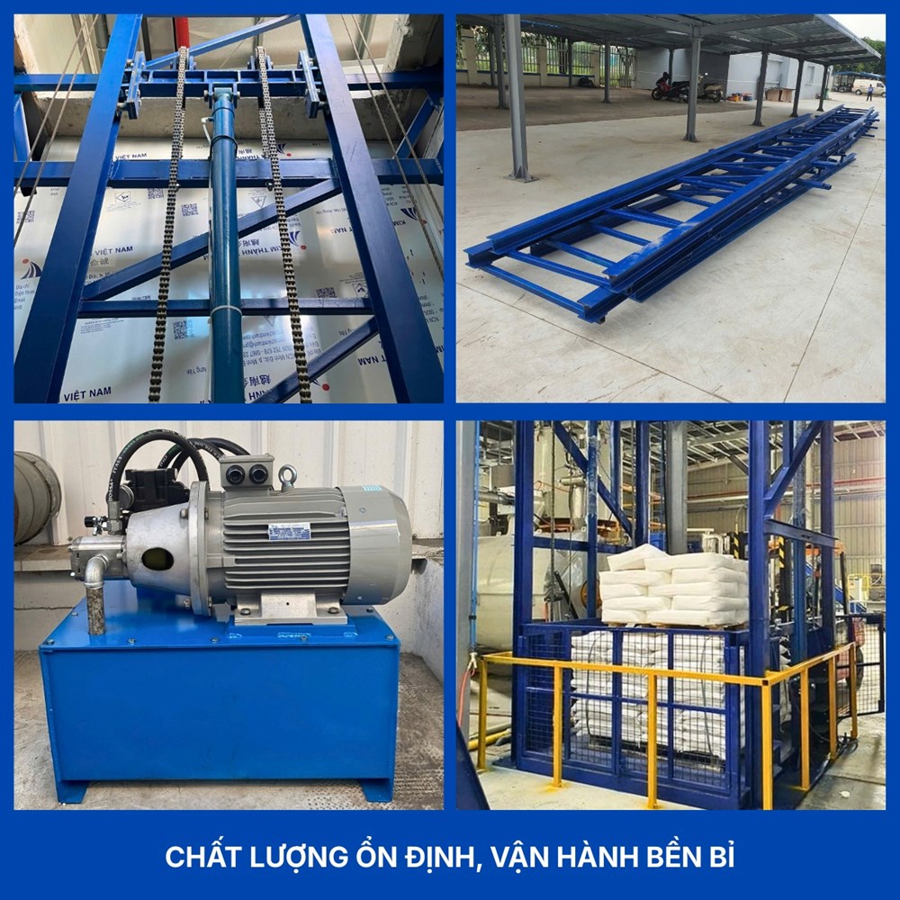 Thang nâng thủy lực, giải pháp nâng cao hiệu quả sản xuất tại Thái Nguyên - ảnh 1