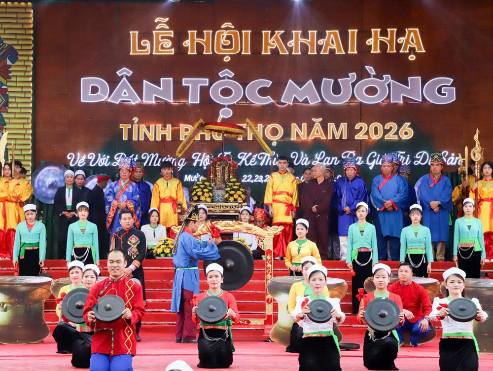 Phú Thọ: Nghệ nhân ưu tú Bùi Văn Lựng lặng lẽ giữ hồn Mo Mường - ảnh 4