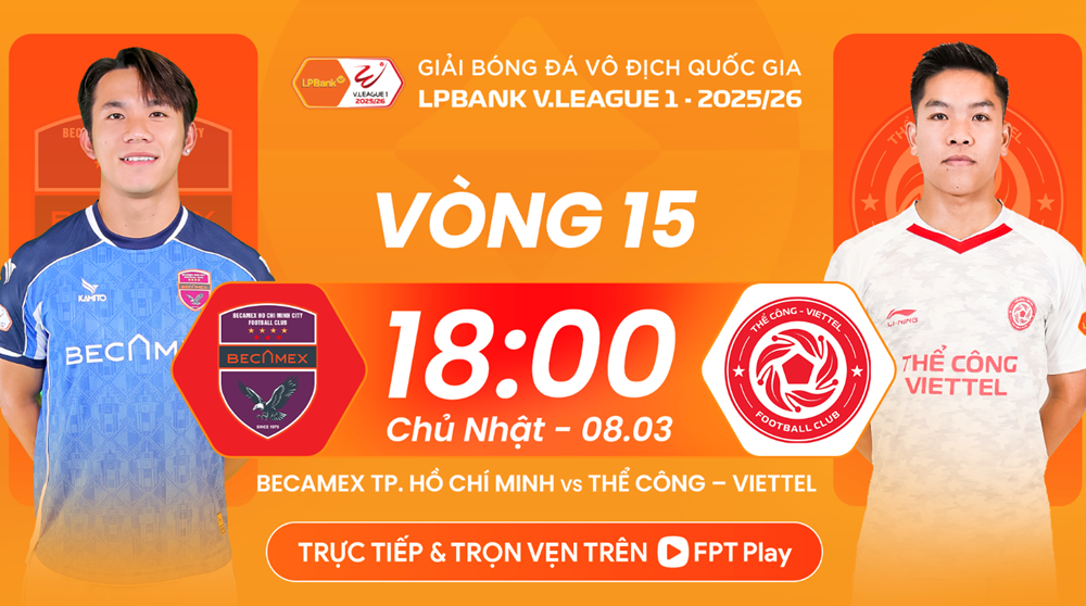 Nhận định trận đấu Becamex TP.HCM vs Thể Công, 18h00 ngày 8.3: Nhiệm vụ phải thắng - ảnh 1