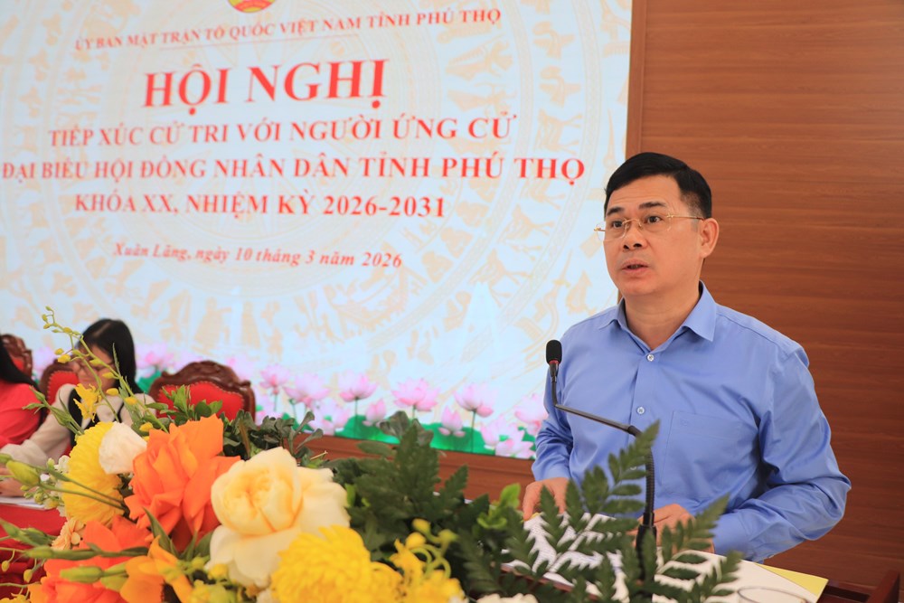 Chủ tịch UBND tỉnh Phú Thọ khẳng định quyết tâm đưa quyết sách vào cuộc sống - ảnh 2