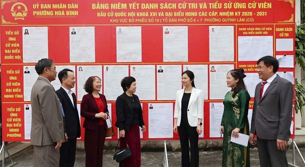 Phú Thọ: Hơn 2,7 triệu cử tri đi bầu cử - ảnh 5