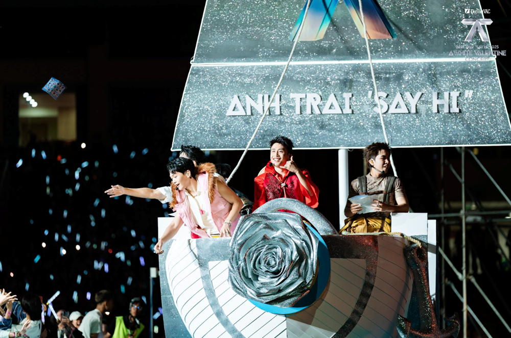 “Anh Trai “Say Hi” 2025 - A White Valentine Concert” lần đầu tạo nên “biển trắng” Valentine quy mô lớn tại Thủ đô Hà Nội - ảnh 6