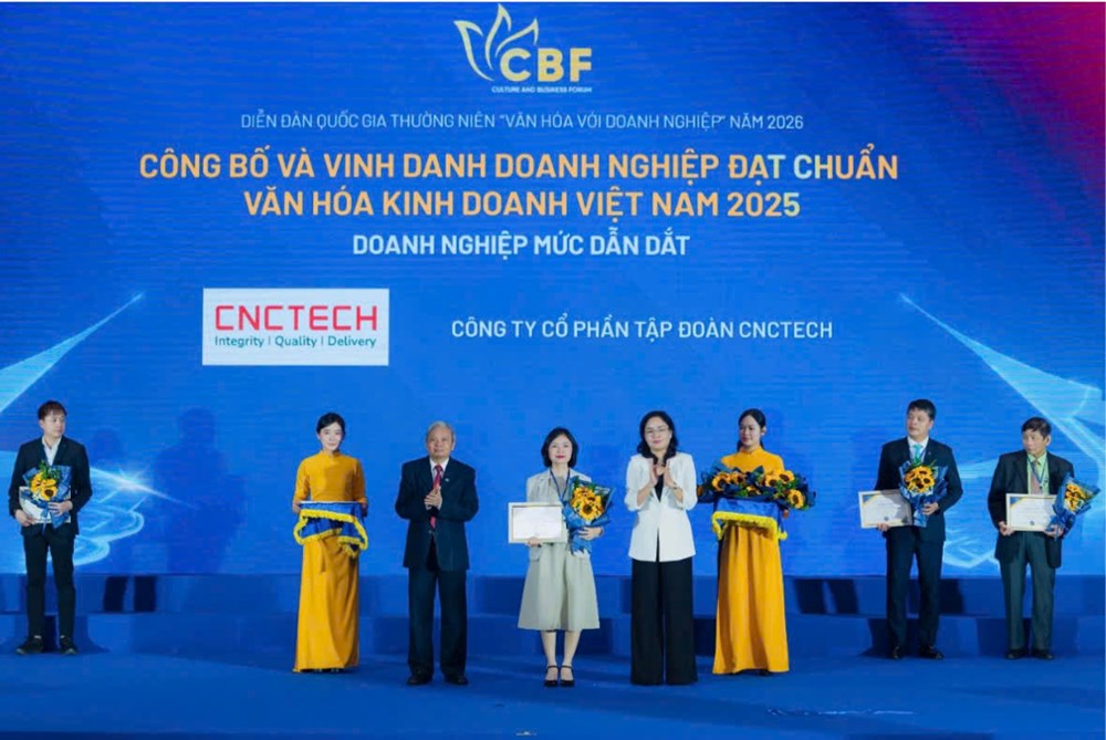 Từ văn hóa đến vị thế dẫn dắt: CNCTech chinh phục chuẩn mực cao nhất - ảnh 1