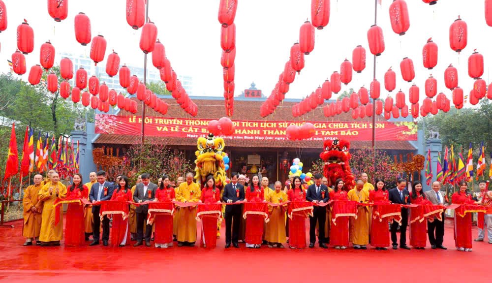 Chùa Tích Sơn - nơi lắng đọng tâm hồn giữa nhịp sống hiện đại - ảnh 5