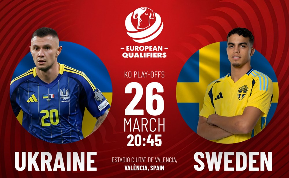 Nhận định trận đấu Ukraine vs Thụy Điển, 2h45 ngày 27.3: Tạm biệt gã khổng lồ Bắc Âu - ảnh 1