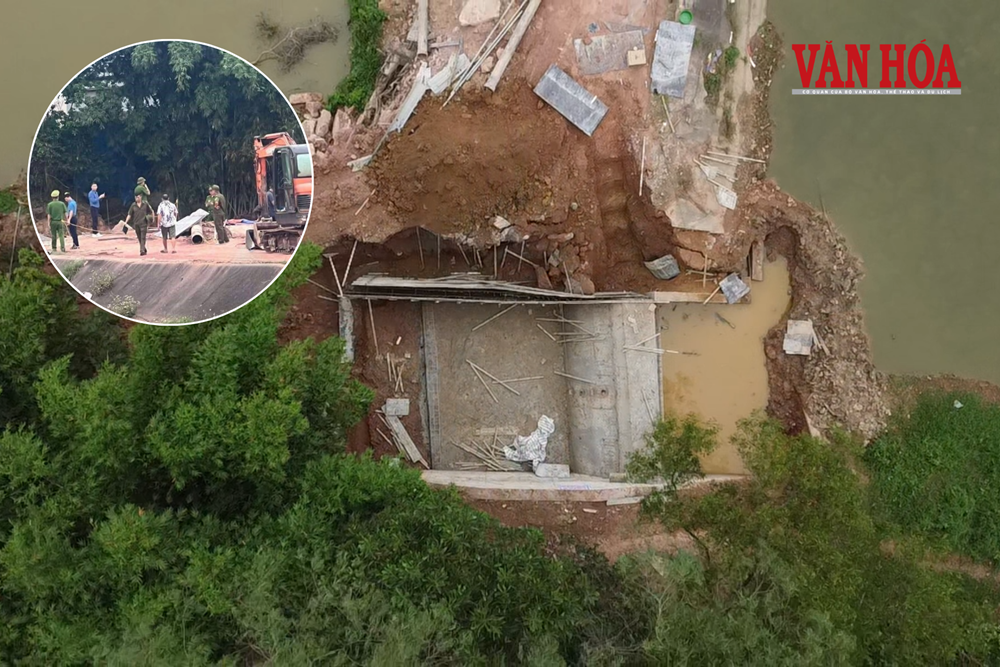 Công nhân tử vong khi thi công kè đập ở Thái Nguyên - ảnh 1