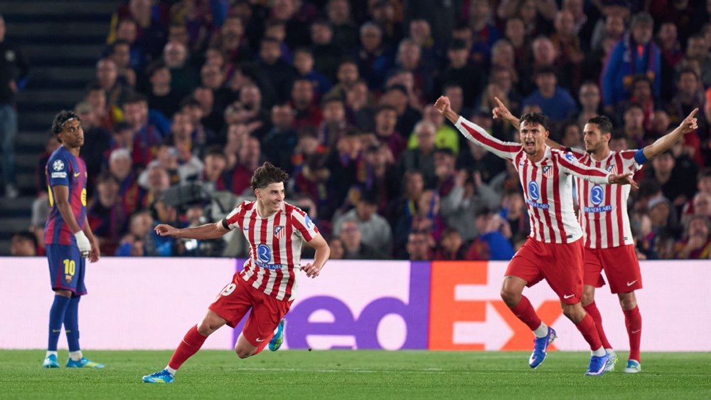Atletico Madrid tạo địa chấn tại Camp Nou - ảnh 1