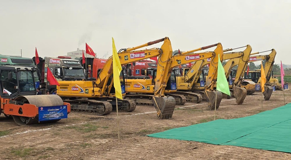 Phú Thọ: Khởi công Dự án Đầu tư xây dựng và kinh doanh kết cấu hạ tầng KCN Phúc Yên - ảnh 5