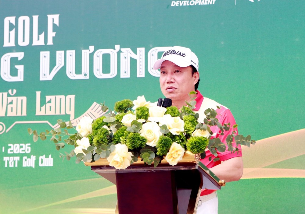 Phú Thọ: Gần 600 golfer tham gia Giải Golf Cúp Hùng Vương “Hào Khí Văn Lang” - ảnh 1