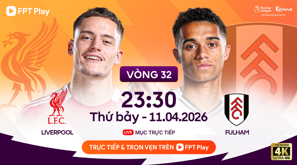 Link xem trực tiếp Liverpool vs Fulham, 23h30 ngày 11.4, vòng 32 Ngoại hạng Anh - ảnh 1