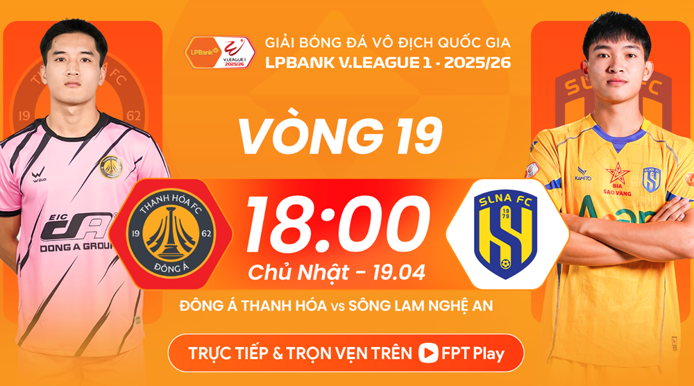 Nhận định trận đấu Thanh Hóa vs SLNA, 18h00 ngày 19.4: Gió đổi chiều ở derby Thanh - Nghệ - ảnh 1