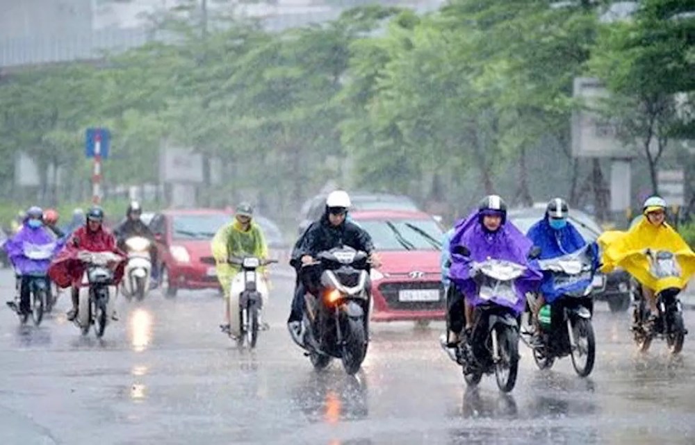 Thời tiết hôm nay 20.4: Hà Nội và các tỉnh Bắc tiếp tục mưa dông - ảnh 1