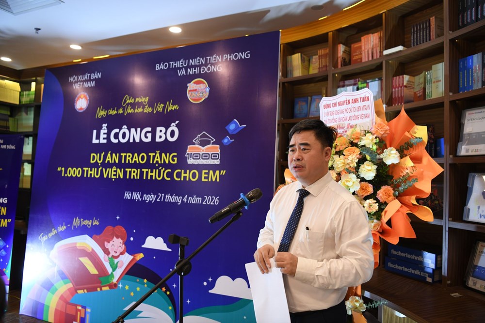 Khởi động dự án 1.000 thư viện tri thức cho học sinh - ảnh 2