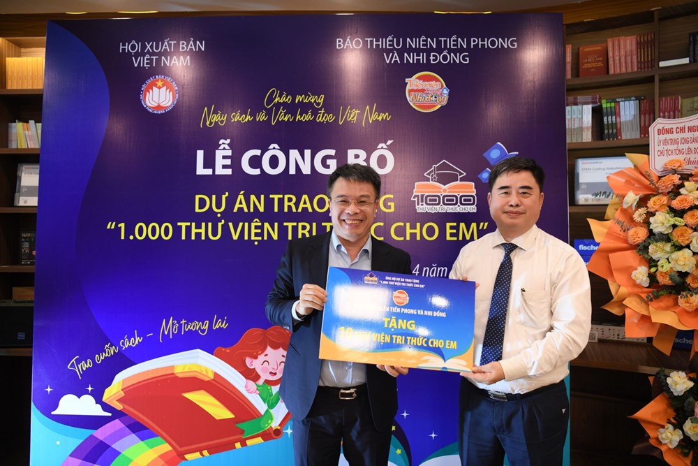 Khởi động dự án 1.000 thư viện tri thức cho học sinh - ảnh 3