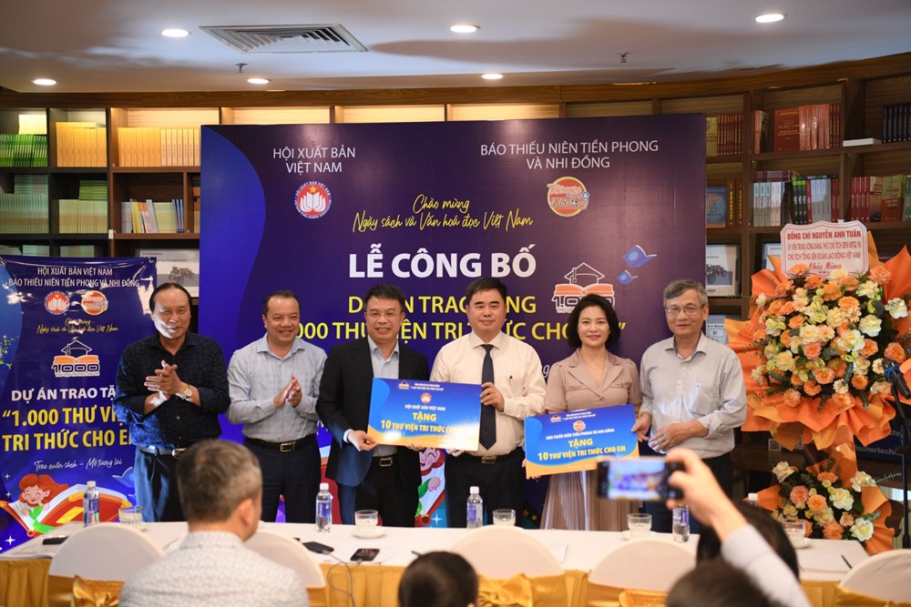 Khởi động dự án 1.000 thư viện tri thức cho học sinh - ảnh 5