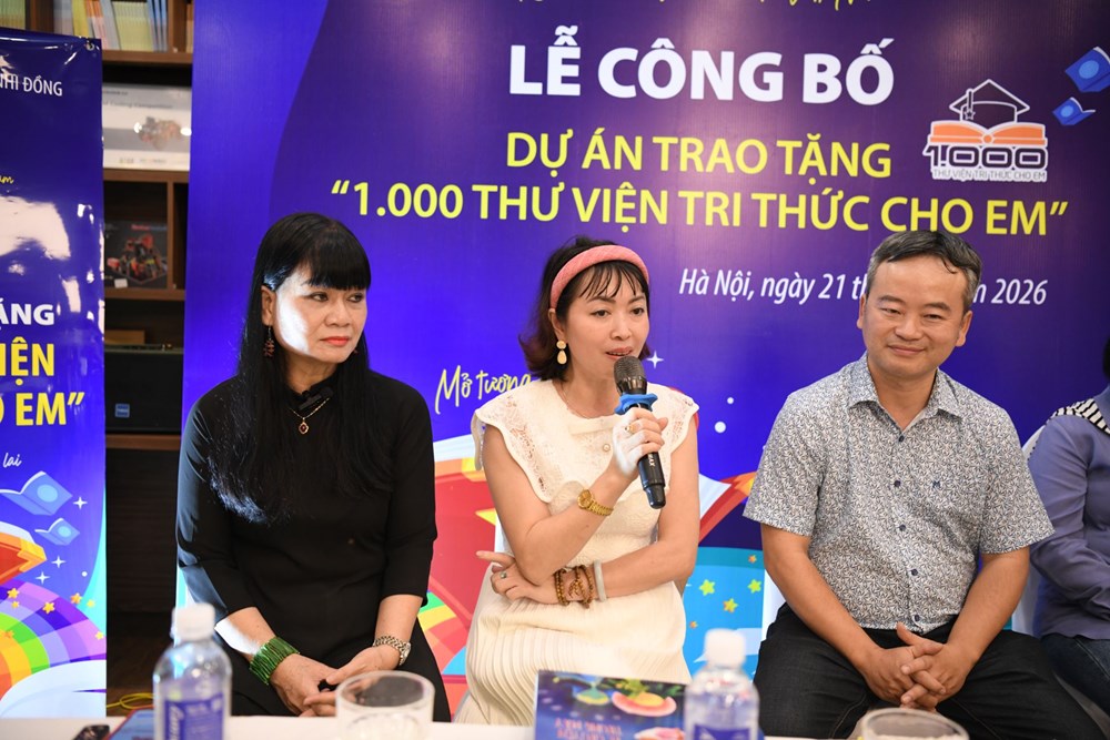 Khởi động dự án 1.000 thư viện tri thức cho học sinh - ảnh 7