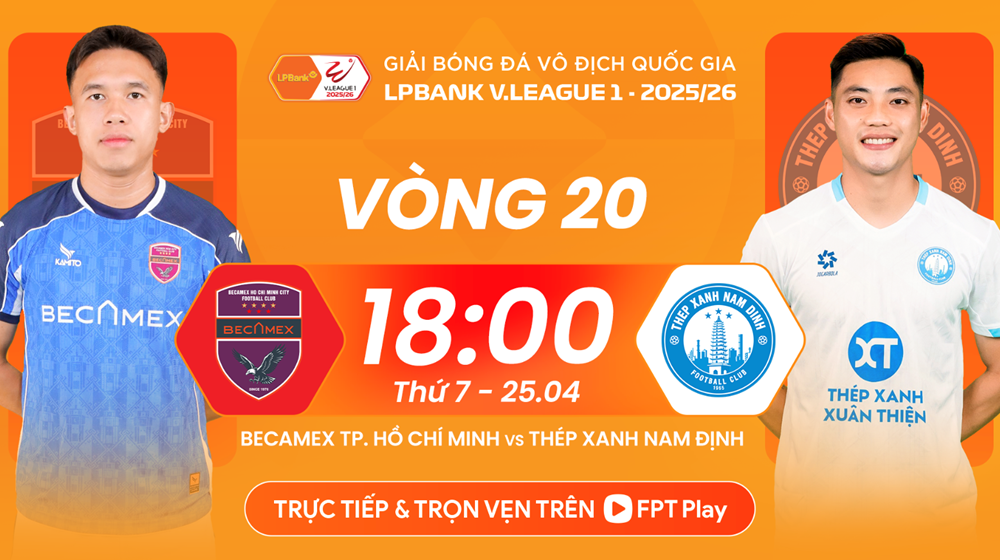 Nhận định trận đấu Becamex TP.HCM vs Nam Định, 18h00 ngày 25.4: Tiếp tục vươn lên - ảnh 1