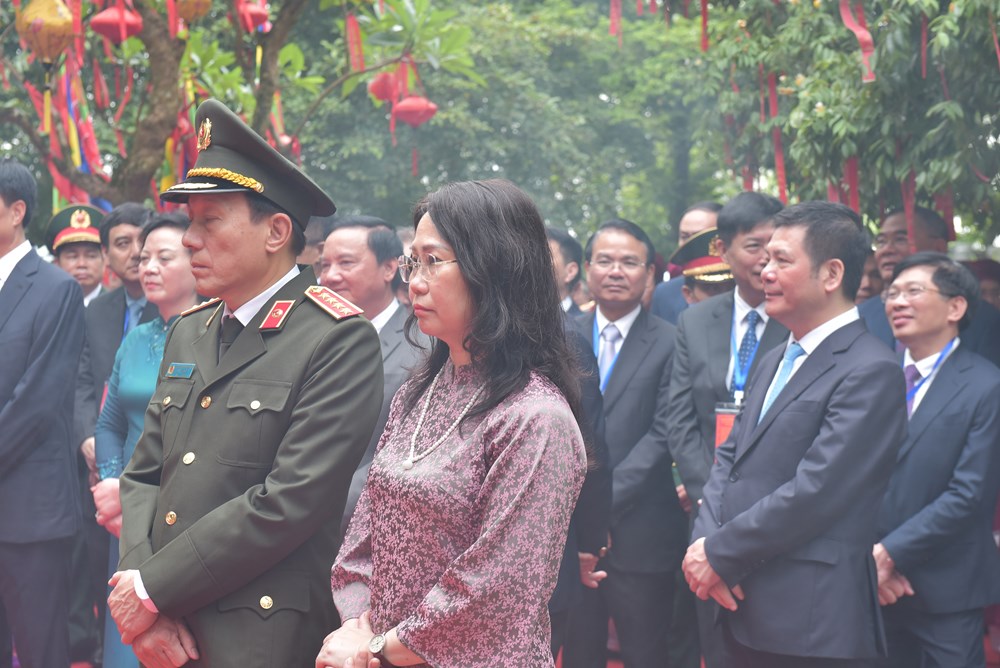 Tổng Bí thư, Chủ tịch nước Tô Lâm dâng hương Giỗ Tổ Hùng Vương  - ảnh 7