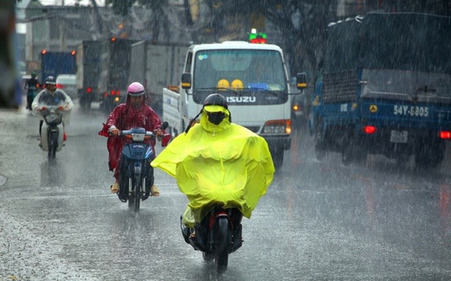 Thời tiết hôm nay 27.4: Hà Nội cục bộ có nơi mưa to - ảnh 1