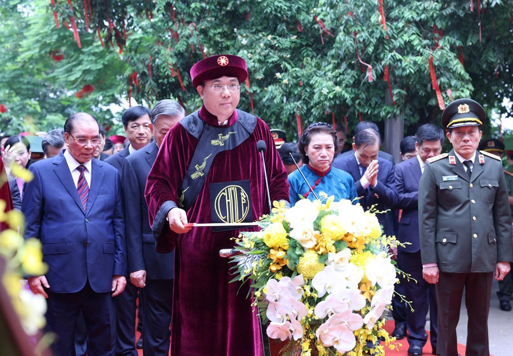 Tổng Bí thư, Chủ tịch nước Tô Lâm dâng hương Giỗ Tổ Hùng Vương  - ảnh 10