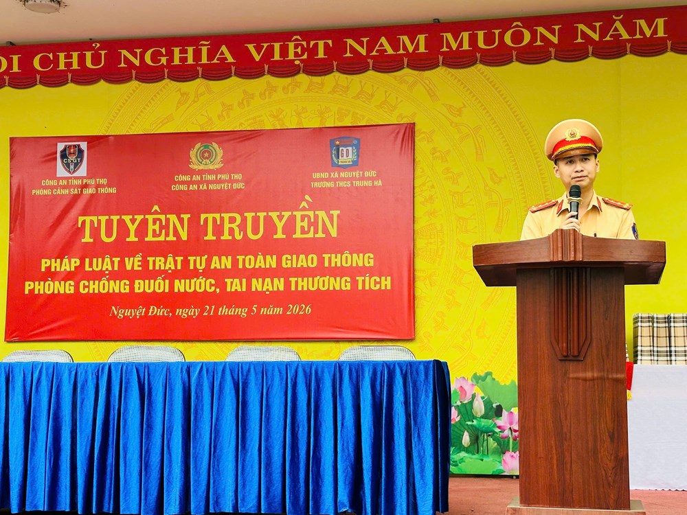 Nhiều trường học tại Phú Thọ tăng kỹ năng phòng chống đuối nước cho học sinh - ảnh 1