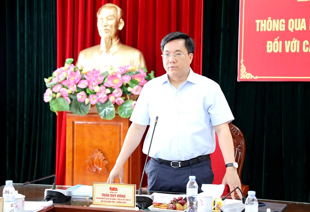 Phú Thọ: Tiếp tục thực hiện sáp nhập thôn, tổ dân phố và luân chuyển, biệt phái cán bộ từ cấp tỉnh về cấp xã - ảnh 1