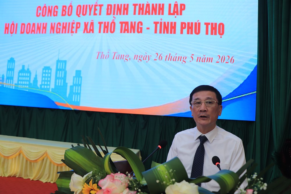 Phú Thọ: Thành lập Hội Doanh nghiệp Thổ Tang, bước đệm vững chắc cho kinh tế tư nhân - ảnh 3