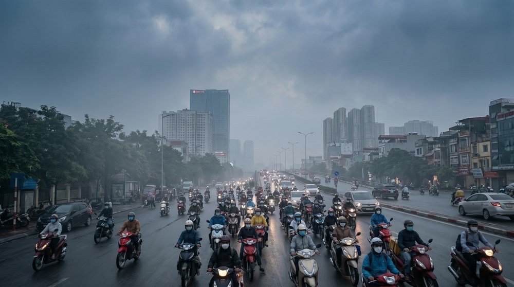 Thời tiết hôm nay 30.5: Không khí Hà Nội có nơi ở mức xấu - ảnh 1