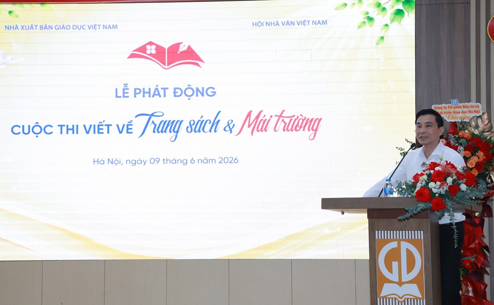 Phát động Cuộc thi viết về “Trang sách & Mái trường”: Lan tỏa tình yêu học tập, tôn vinh những giá trị bền vững của giáo dục - ảnh 3