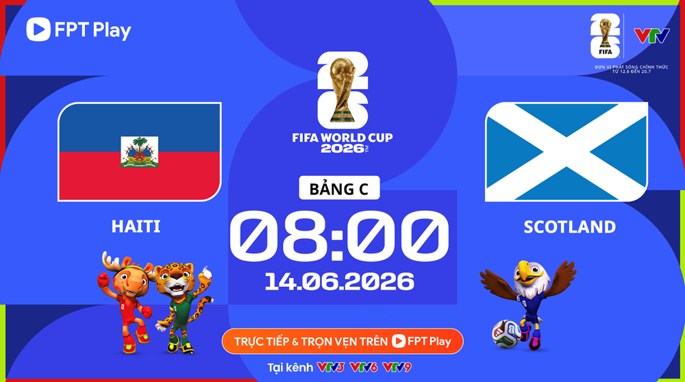 Link xem trực tiếp Haiti vs Scotland, 8h00 ngày 14.6 - bảng C World Cup 2026 - ảnh 1