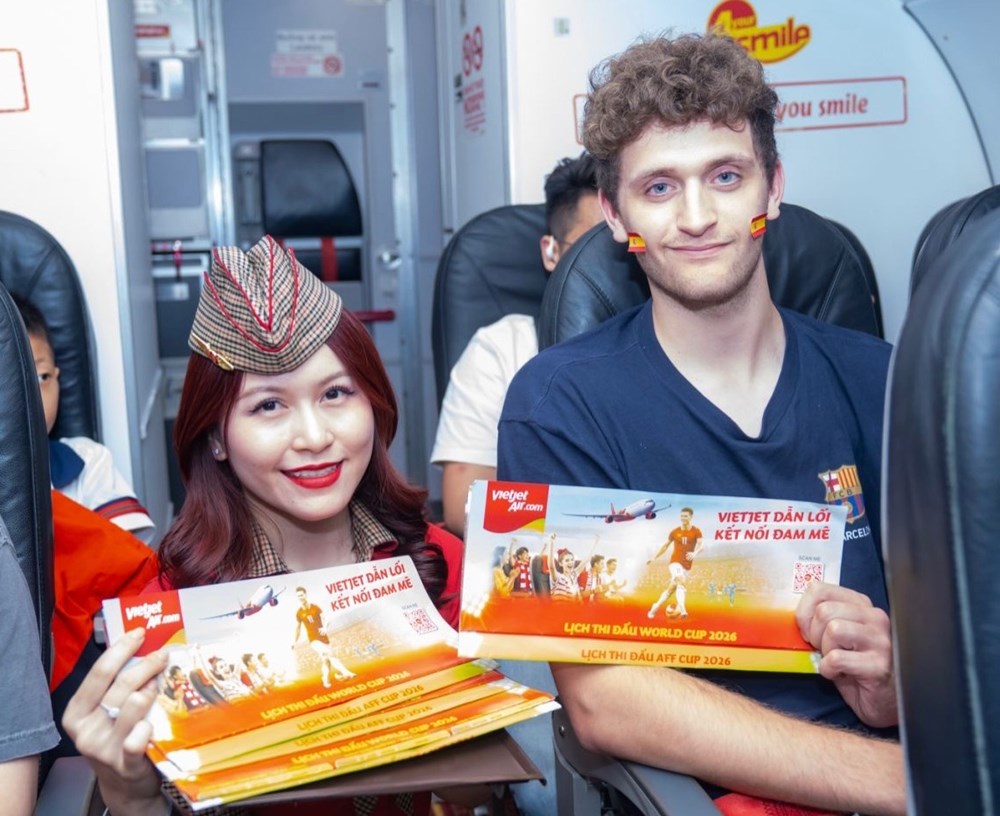 Bay cùng Vietjet, hoà mình vào mùa lễ hội bóng đá sôi động nhất hành tinh - ảnh 4
