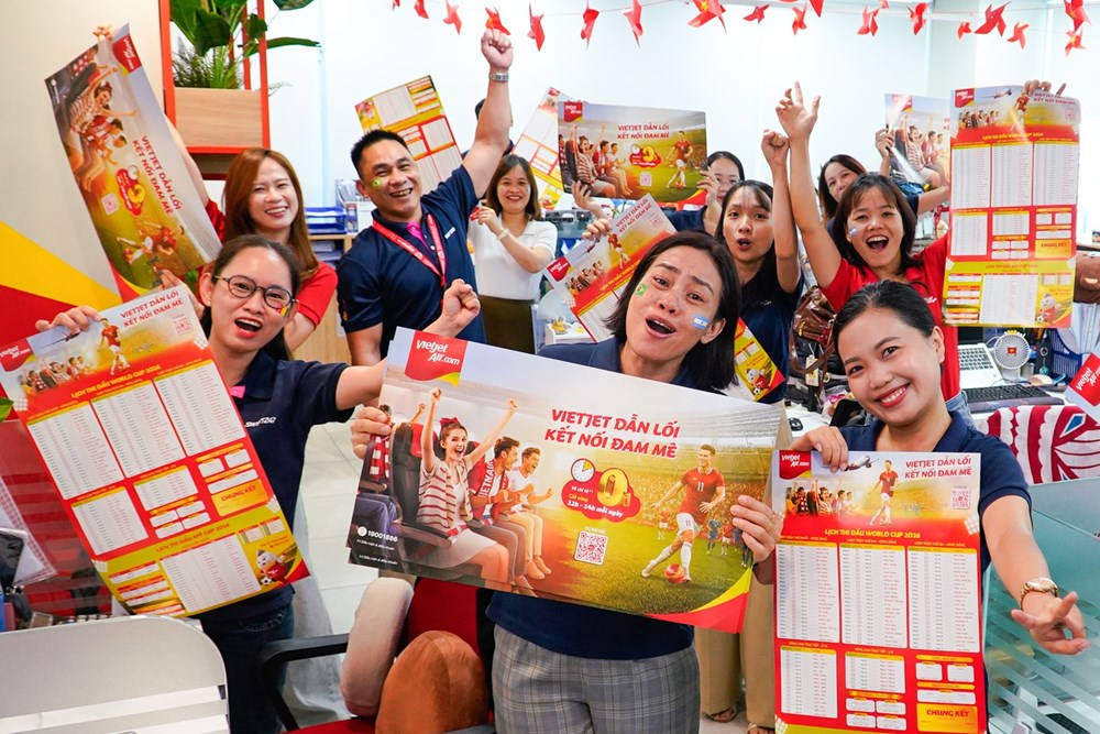 Bay cùng Vietjet, hoà mình vào mùa lễ hội bóng đá sôi động nhất hành tinh - ảnh 7