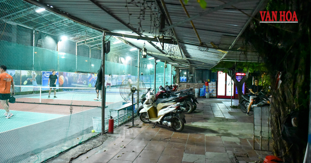 Cận cảnh loạt đất thể thao biến tướng thành sân pickleball ở Hà Nội - ảnh 2