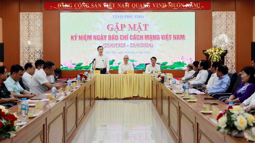 Phú Thọ gặp mặt các cơ quan báo chí nhân kỷ niệm 101 năm Ngày Báo chí cách mạng Việt Nam - ảnh 2