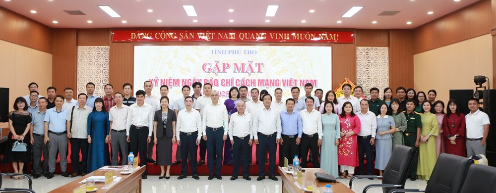 Phú Thọ gặp mặt các cơ quan báo chí nhân kỷ niệm 101 năm Ngày Báo chí cách mạng Việt Nam - ảnh 5