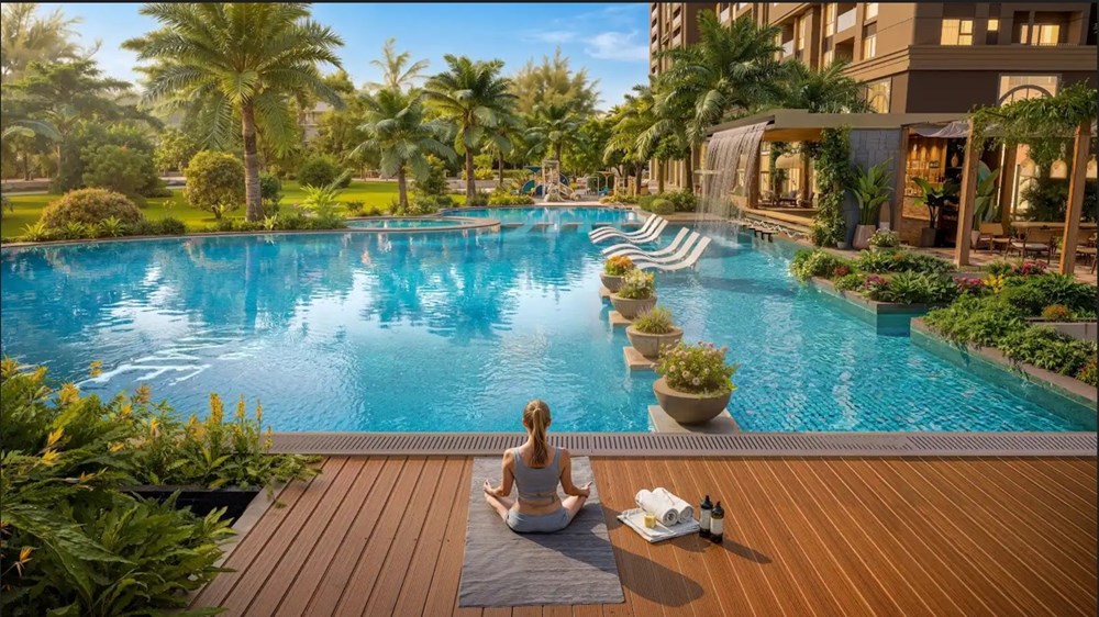 Mảng xanh và tiện ích sức khoẻ - sức hút của căn hộ resort khu Nam TP.HCM - ảnh 1