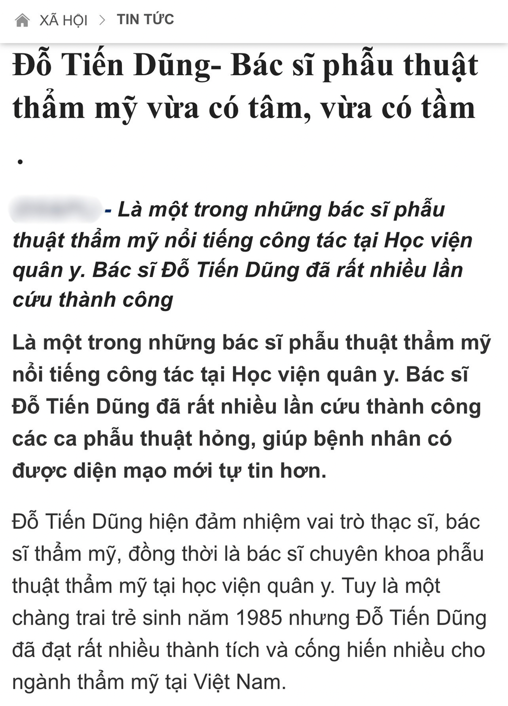 Nghi vấn phẫu thuật thẩm mỹ khi chưa đủ điều kiện hành nghề tại Bệnh viện Hà Thành - ảnh 1
