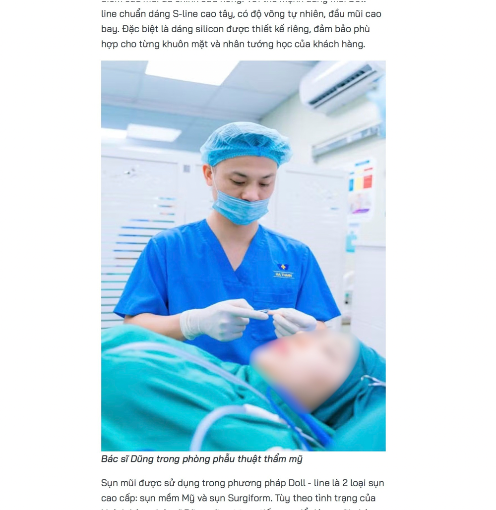 Nghi vấn phẫu thuật thẩm mỹ khi chưa đủ điều kiện hành nghề tại Bệnh viện Hà Thành - ảnh 5