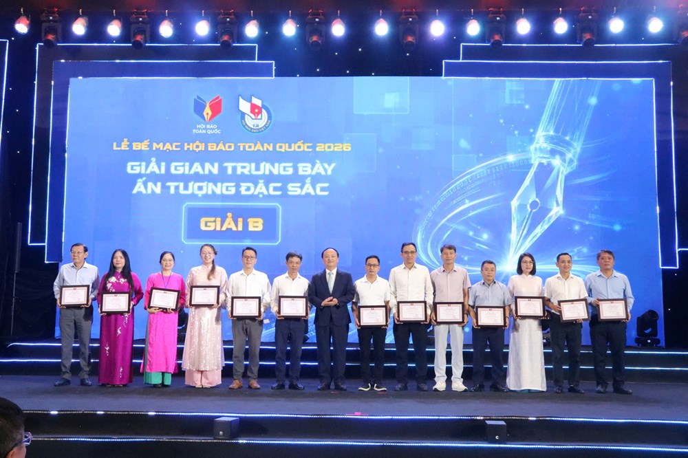 Liên Chi hội Nhà báo Bộ VHTTDL đoạt Giải B Gian trưng bày ấn tượng, đặc sắc tại Hội Báo toàn quốc 2026 - ảnh 3