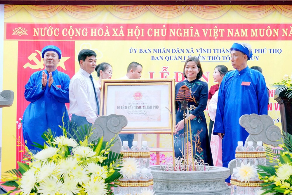 Đền thờ Tiến sĩ Tô Thế Huy: Nơi gìn giữ mạch nguồn văn hiến - ảnh 3