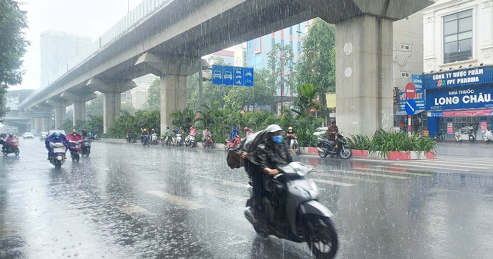 Thời tiết hôm nay 29.6: Bắc Bộ mưa dông trên diện rộng - ảnh 1