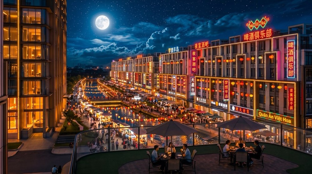Bắc Ninh sắp có khu phố đêm hướng tới chuyên gia nước ngoài: cơ hội nào cho nhà đầu tư tại Mangala Complex? - ảnh 3
