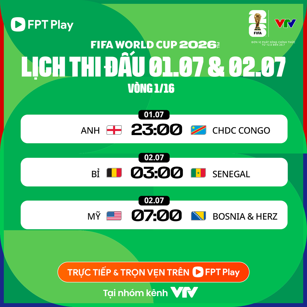 Lịch thi đấu World Cup 2026 hôm nay 2.7: Anh bước tiếp, Bỉ gặp khó - ảnh 4