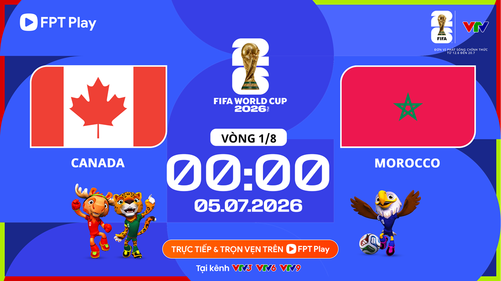 Link xem trực tiếp Canada vs Morocco, 0h00 ngày 5.7 - vòng 1/8 World Cup 2026 - ảnh 1