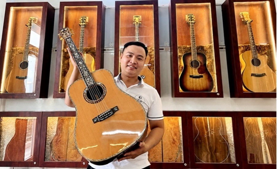 Trần Quang Vũ: Từ đam mê âm nhạc đến khát vọng định vị thương hiệu guitar Việt - ảnh 1