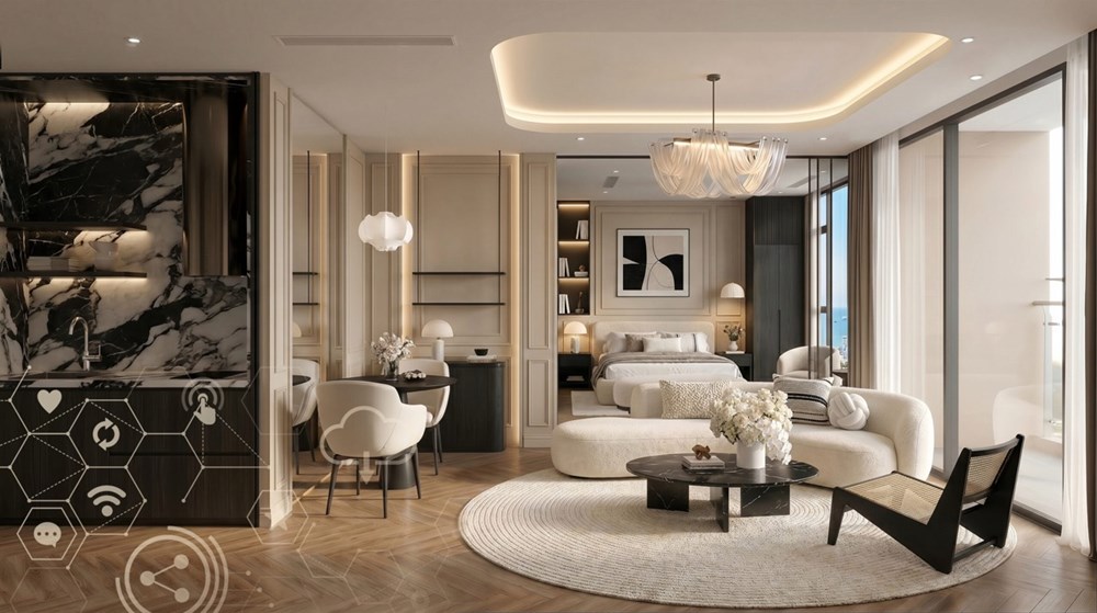 Sunshine Bay Retreat giới thiệu căn hộ đủ nội thất cao cấp giá từ 1,99 tỷ đồng bên biển Vũng Tàu - ảnh 3
