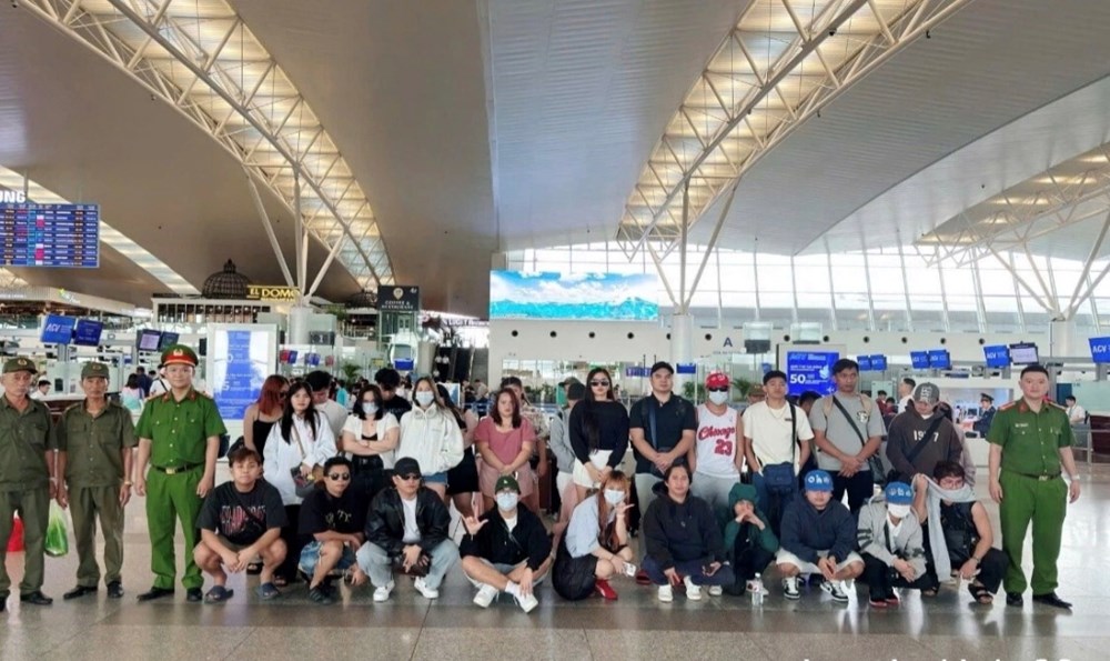 Quảng Ninh: Phát hiện kịp thời đường dây lừa đảo lộ diện 34 người nước ngoài nhập cảnh trái phép - ảnh 1